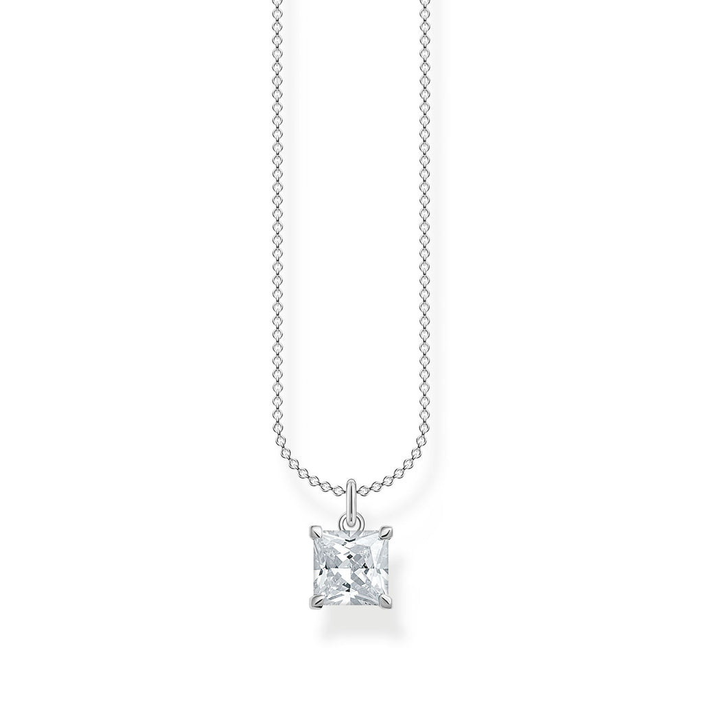 Thomas Sabo Necklace with white stones silver - Penelope Kate