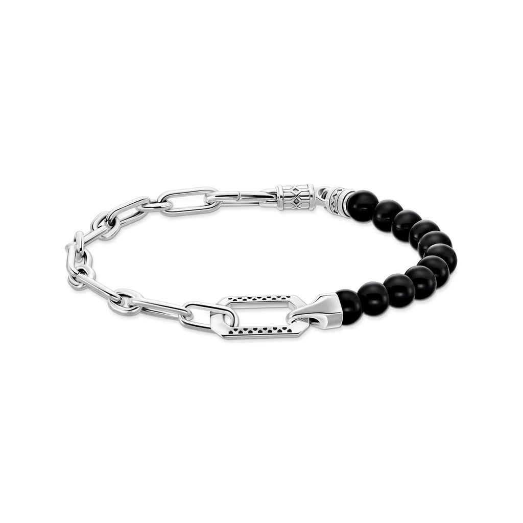 THOMAS SABO Rebel Onyx Bead Bracelet - Penelope Kate