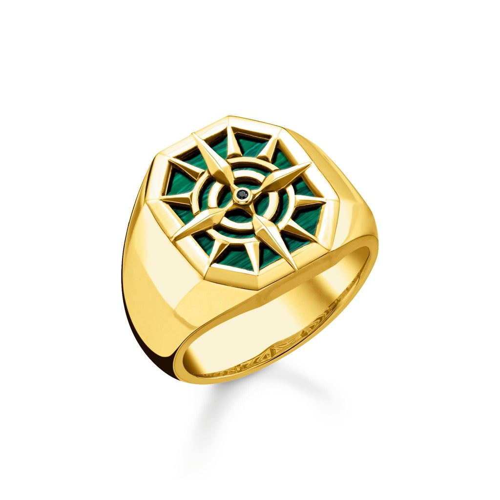 THOMAS SABO Ring compass green - Penelope Kate