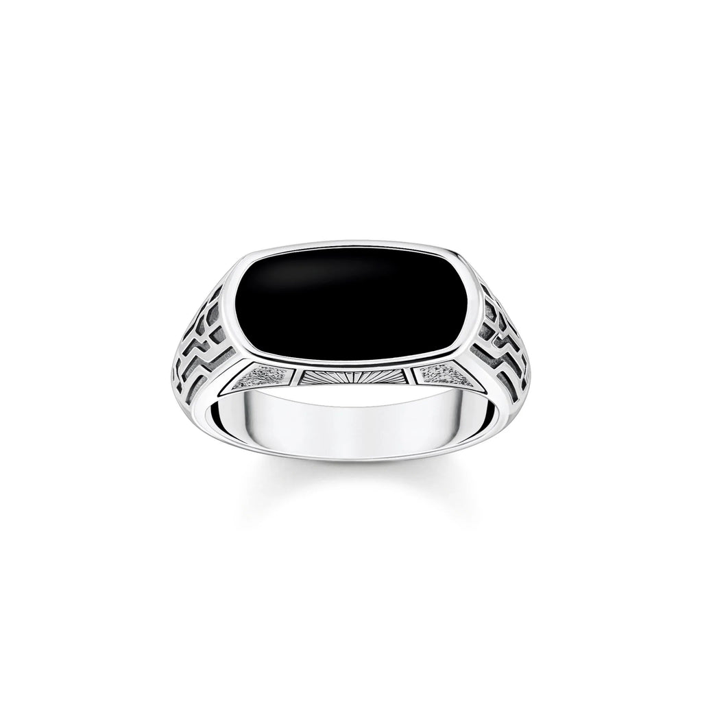 THOMAS SABO Ring Life Path Black - Penelope Kate