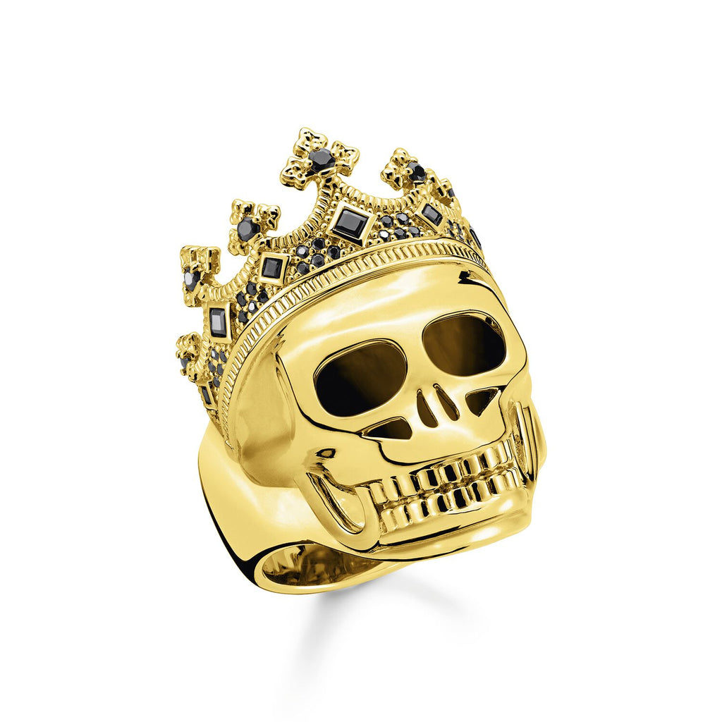 Thomas Sabo Ring Skull Gold - Penelope Kate