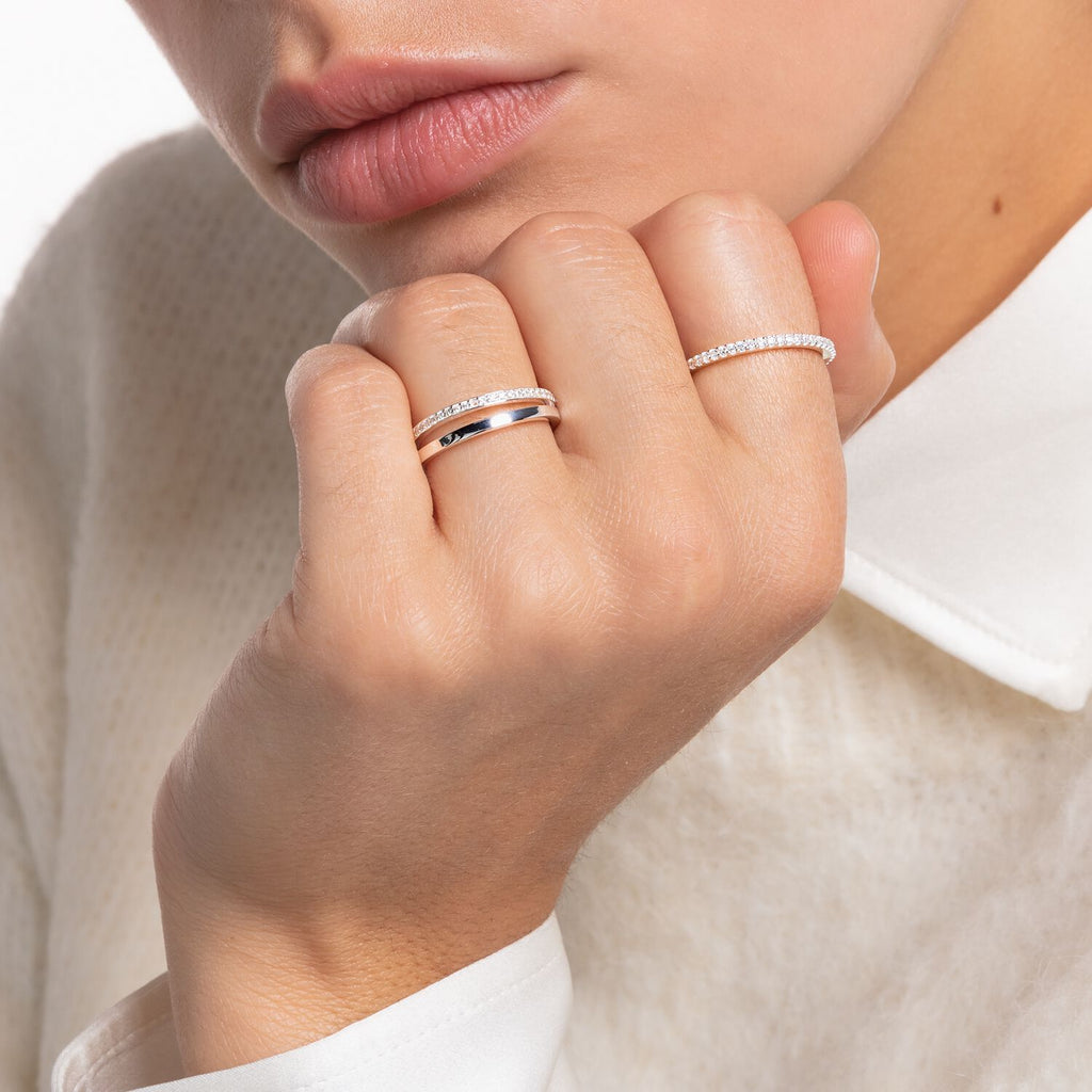 Thomas Sabo Ring White Stones - Penelope Kate