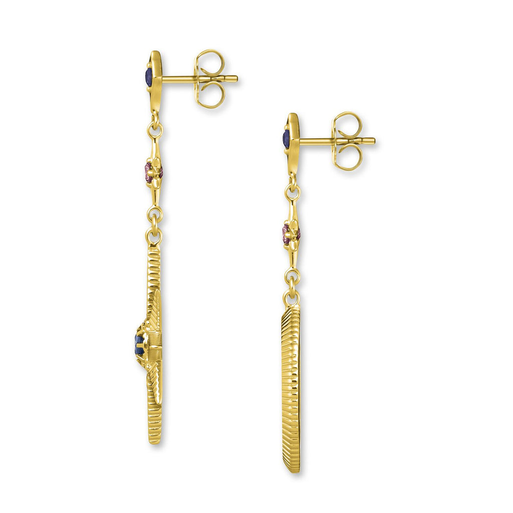 Thomas Sabo Royalty Star & Moon Earrings - Gold - Penelope Kate