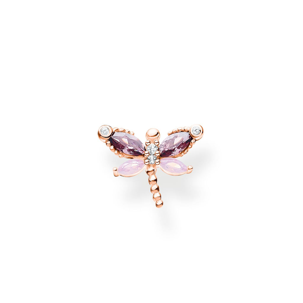 Thomas Sabo Single Ear Stud Dragonfly Rose Gold - Penelope Kate