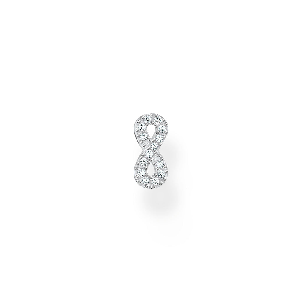 Thomas Sabo Single Ear Stud Infinity Silver - Penelope Kate