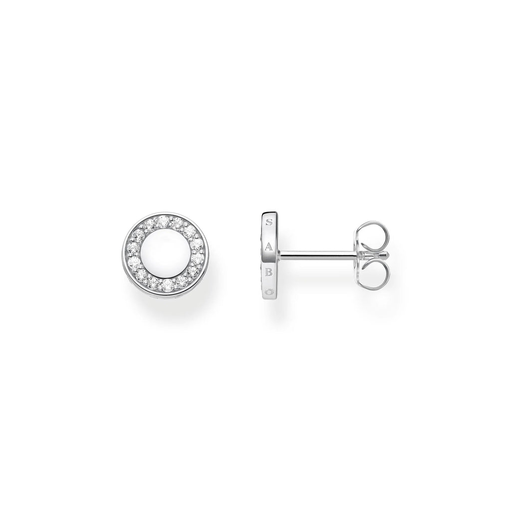 THOMAS SABO Sparkling Circles Silver Earrings - Penelope Kate