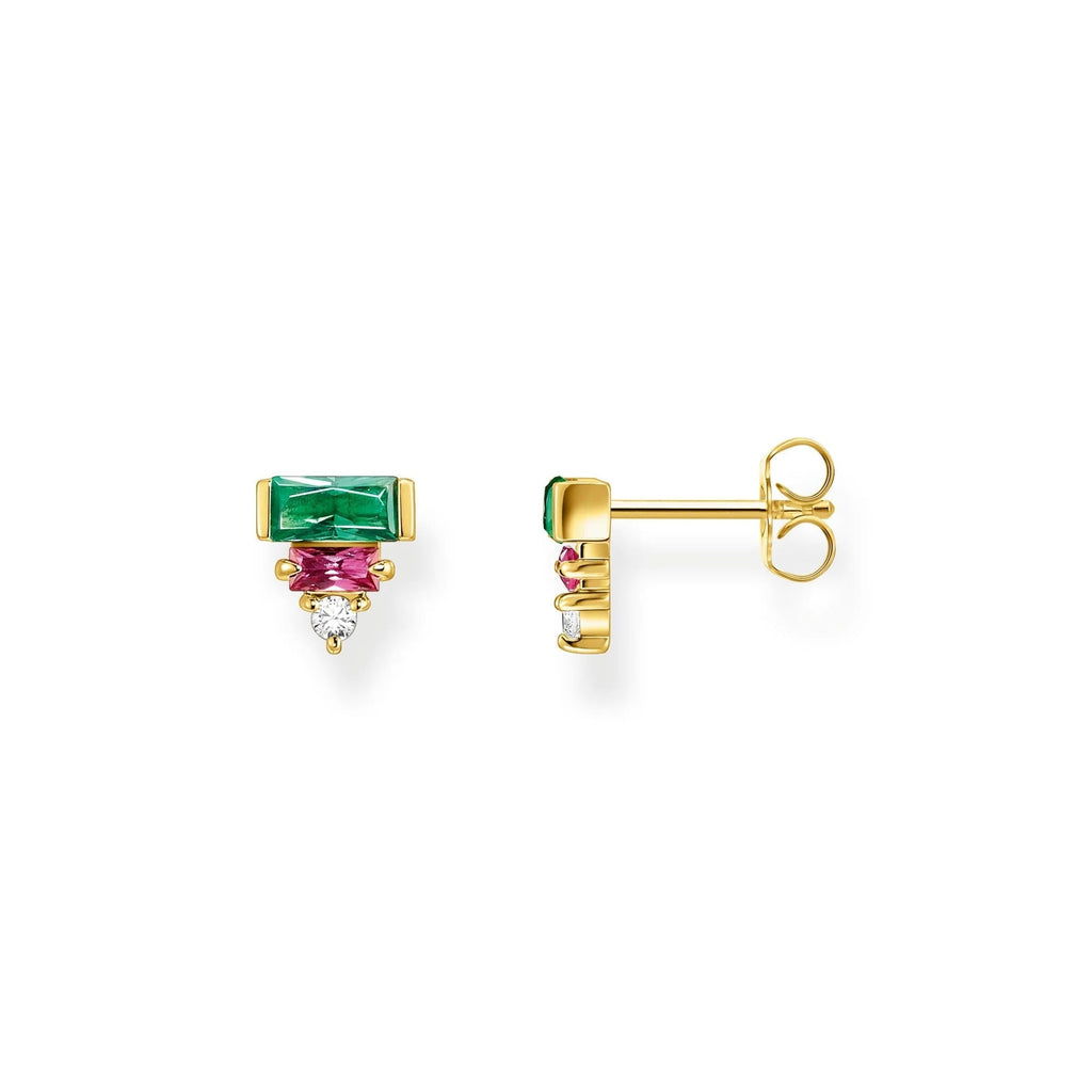 THOMAS SABO Stone Baguette Ear Studs - Penelope Kate