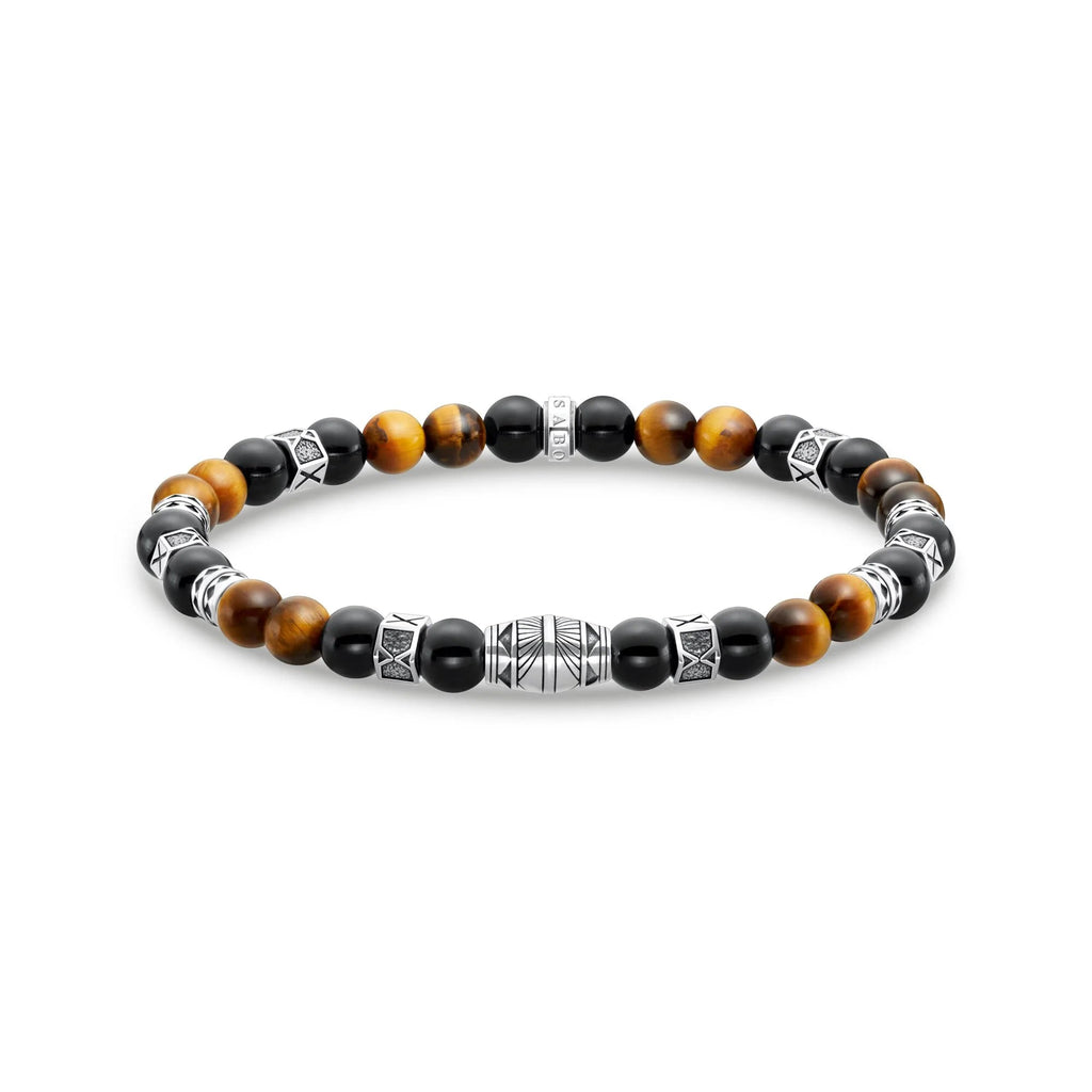 THOMAS SABO Tiger Eye Bead Element's Bracelet - Penelope Kate