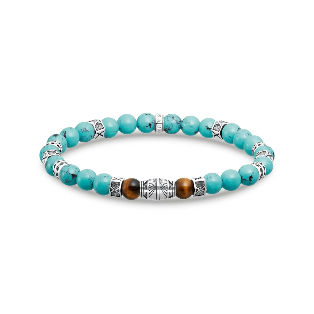 THOMAS SABO Turquoise Bead Element's Bracelet - Penelope Kate