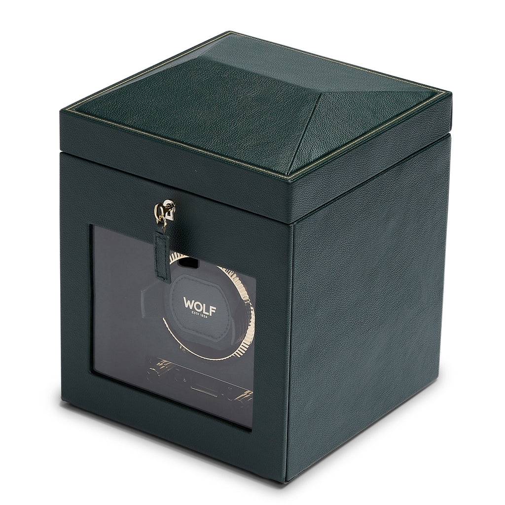 Wolf Brit Racing Green Single Watch Winder - Penelope Kate