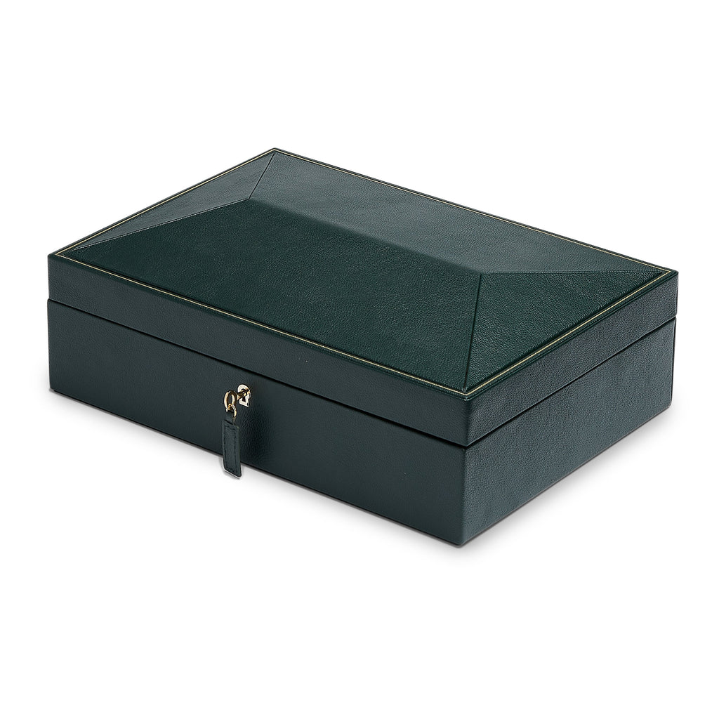 Wolf British Racing Green 10 Pc Watch Box - Penelope Kate