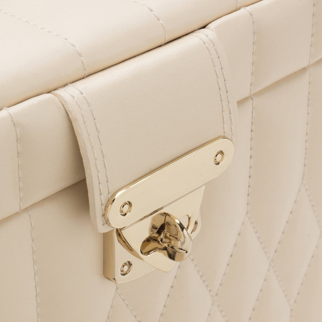 Wolf Caroline Large Jewellery Case Ivory - Penelope Kate