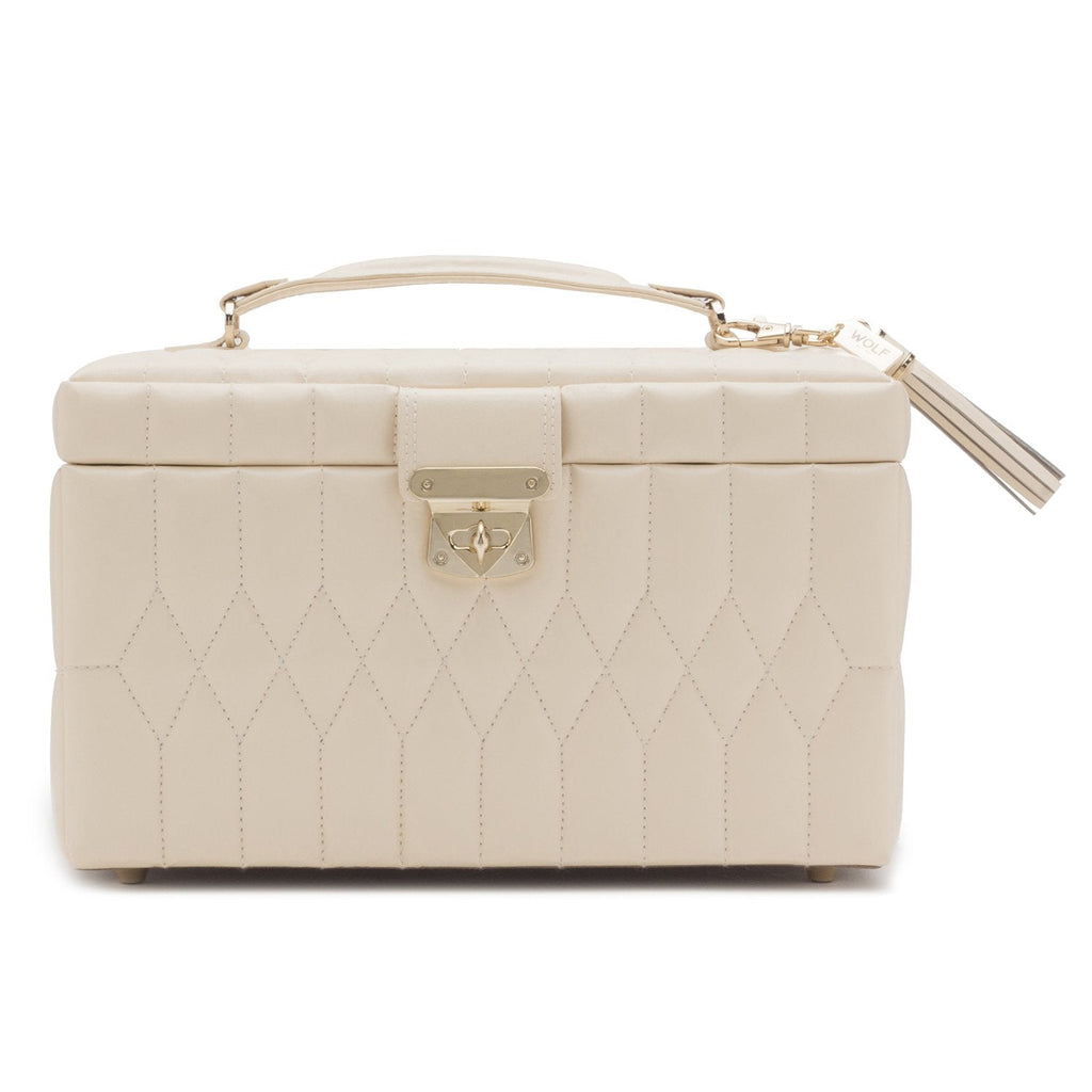 Wolf Caroline Medium Jewellery Case Ivory - Penelope Kate