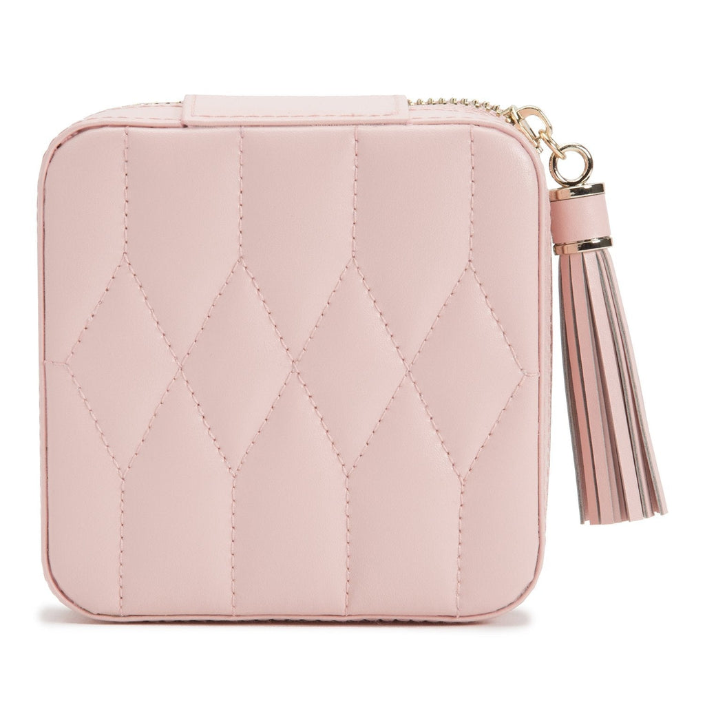 Wolf Caroline Zip Travel Case Rose Quartz - Penelope Kate