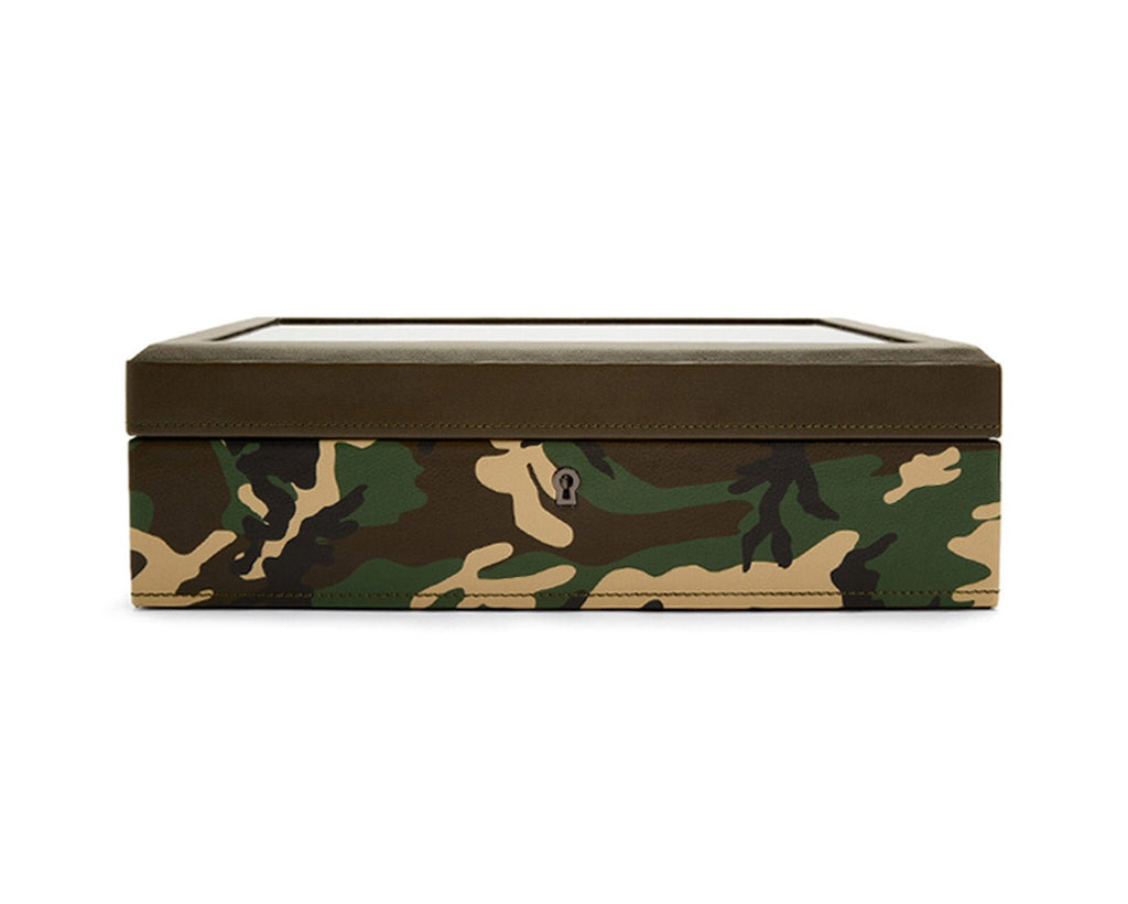 Wolf Elements 10 Piece Watch Box Camo - Penelope Kate