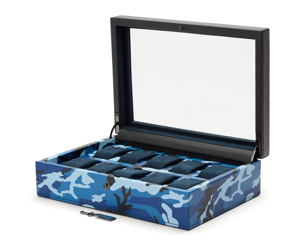 Wolf Elements 10 Piece Watch Box Camo - Penelope Kate