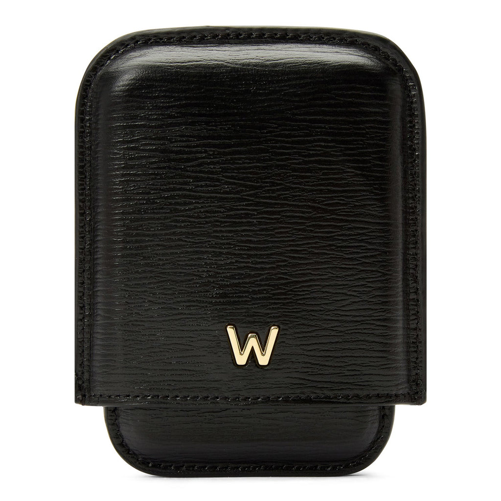 Wolf Logo Molded Card Holder Black - Penelope Kate