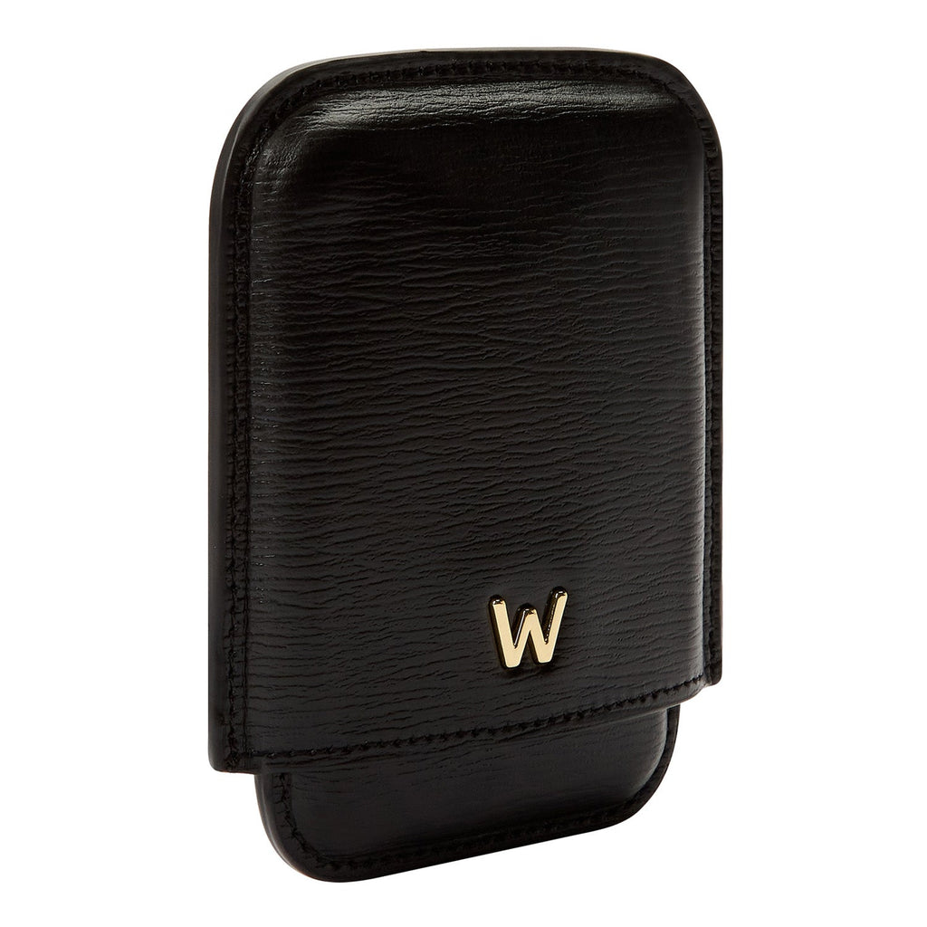 Wolf Logo Molded Card Holder Black - Penelope Kate