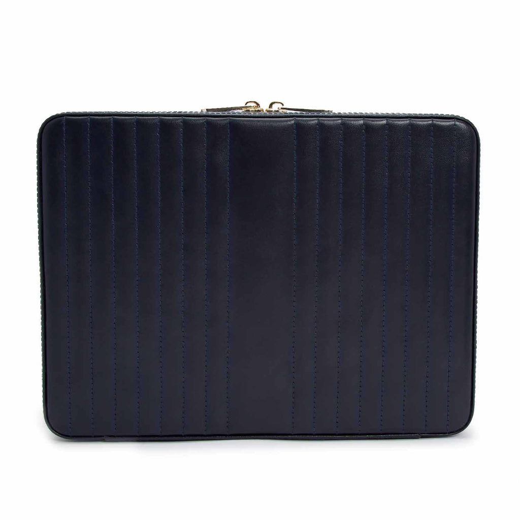 Wolf Maria Large Zip Case Navy - Penelope Kate