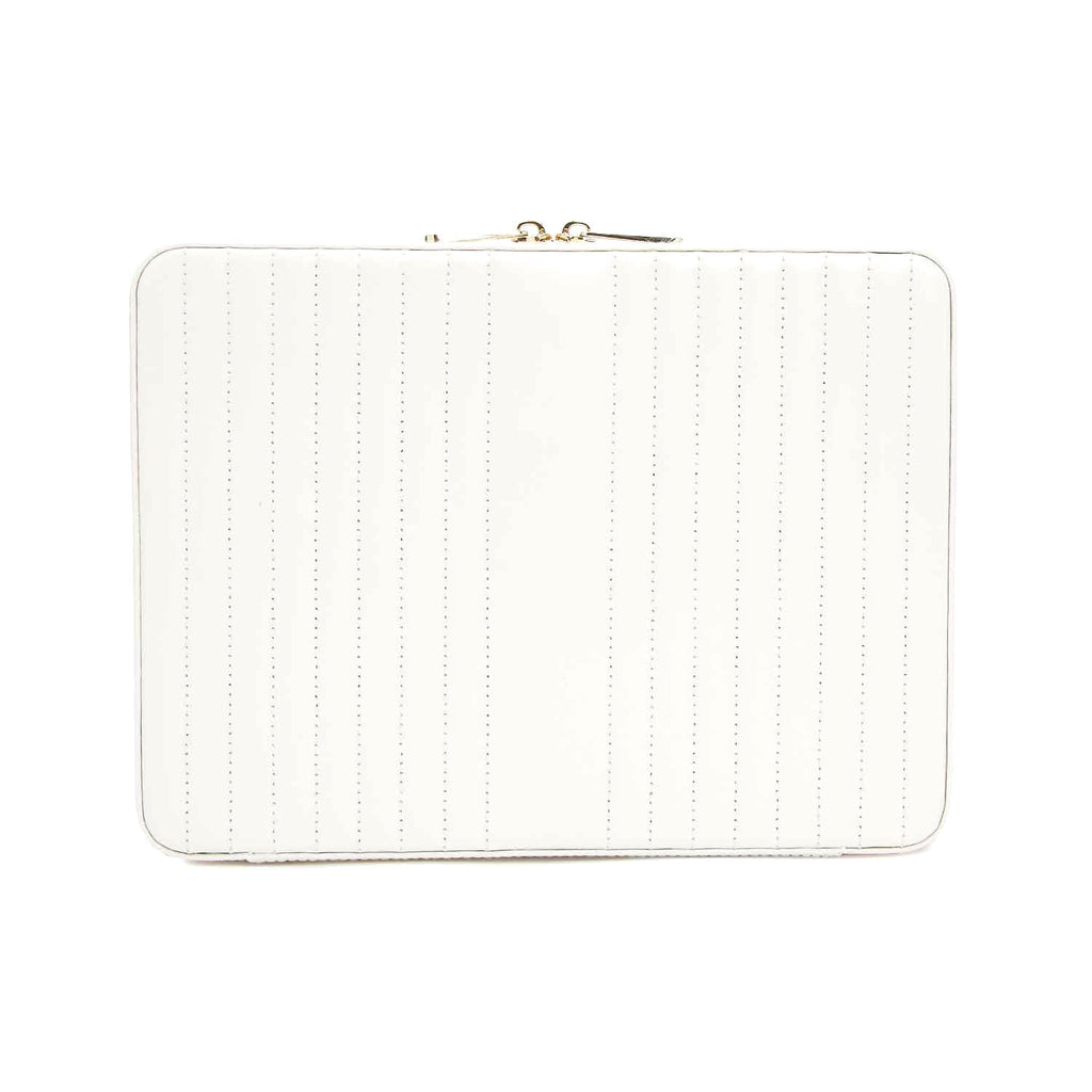 Wolf Maria Large Zip Case White - Penelope Kate