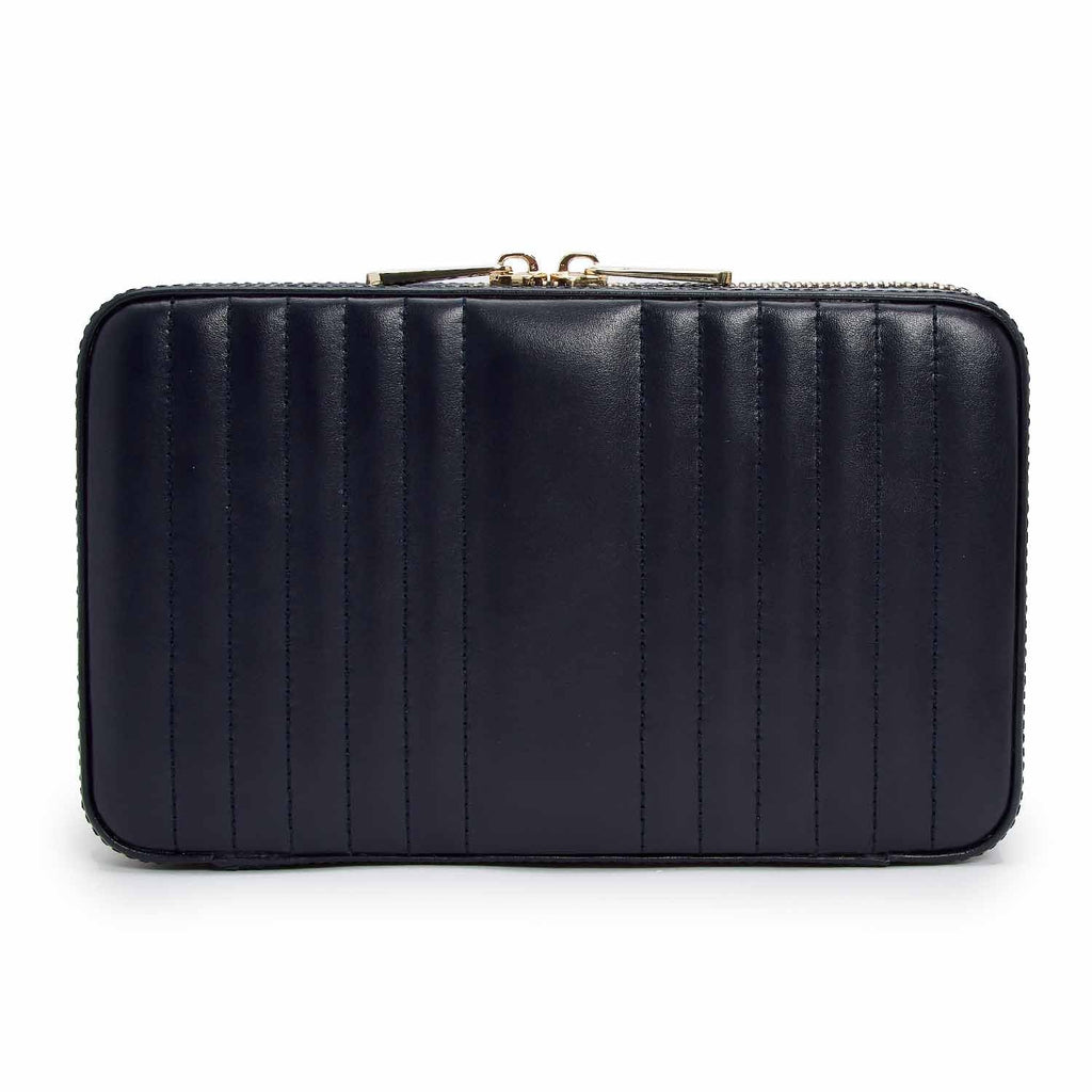 Wolf Maria Medium Zip Case Navy - Penelope Kate