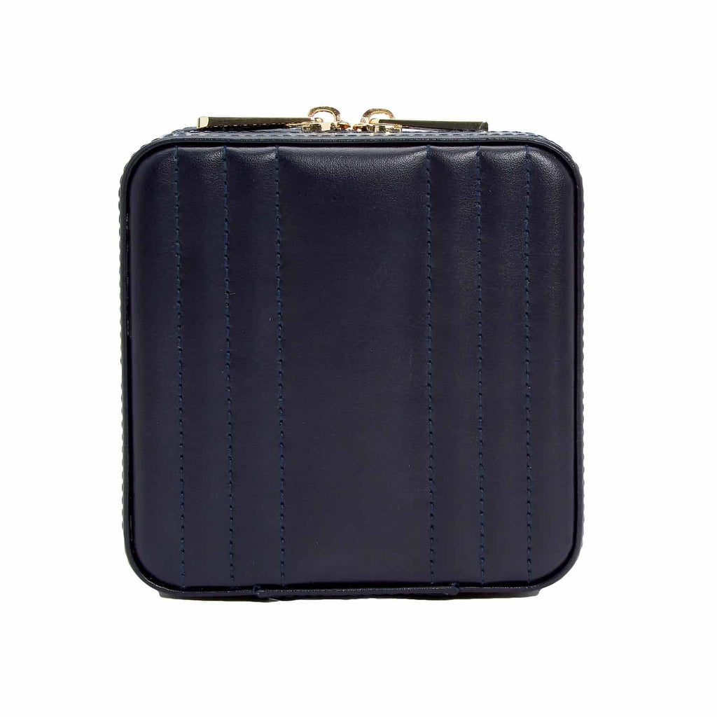 Wolf Maria Small Zip Case Navy - Penelope Kate