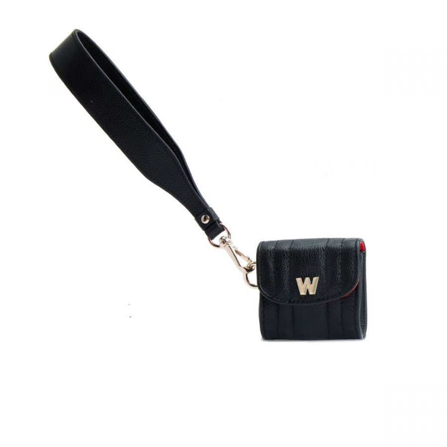 Wolf Mimi Earpods Case with Wristlet Black - Penelope Kate