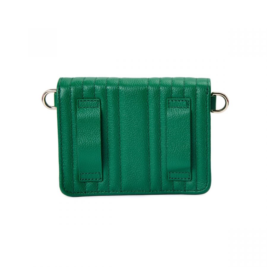 Wolf Mimi Mini Bag with Wristlet & Lanyard Green - Penelope Kate