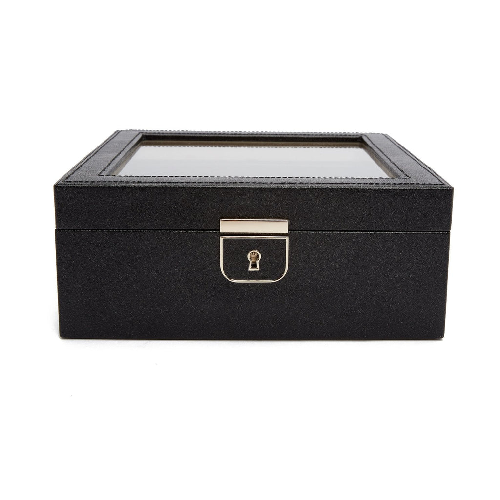 Wolf Palermo 6 Pc Watch Box Black Anthracite - Penelope Kate