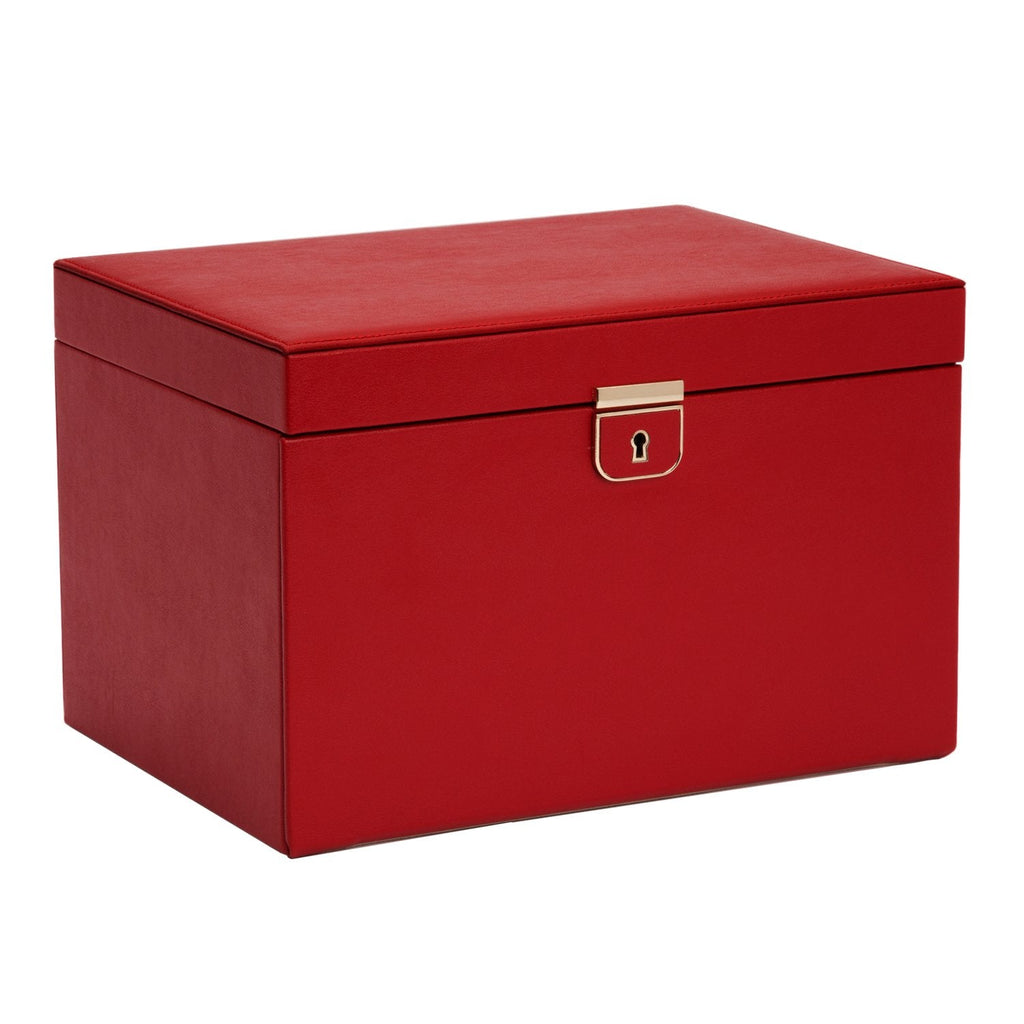 Wolf Palermo Large Jewellery Box Red - Penelope Kate