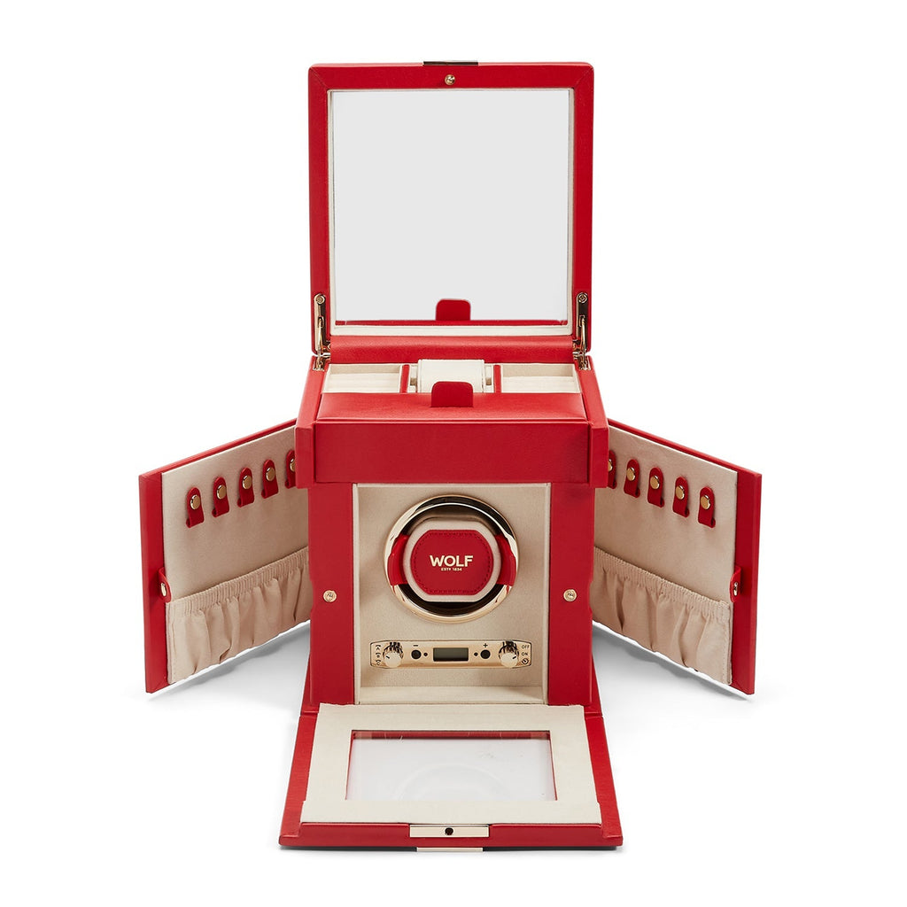 Wolf Palermo Single Watch Winder Red - Penelope Kate