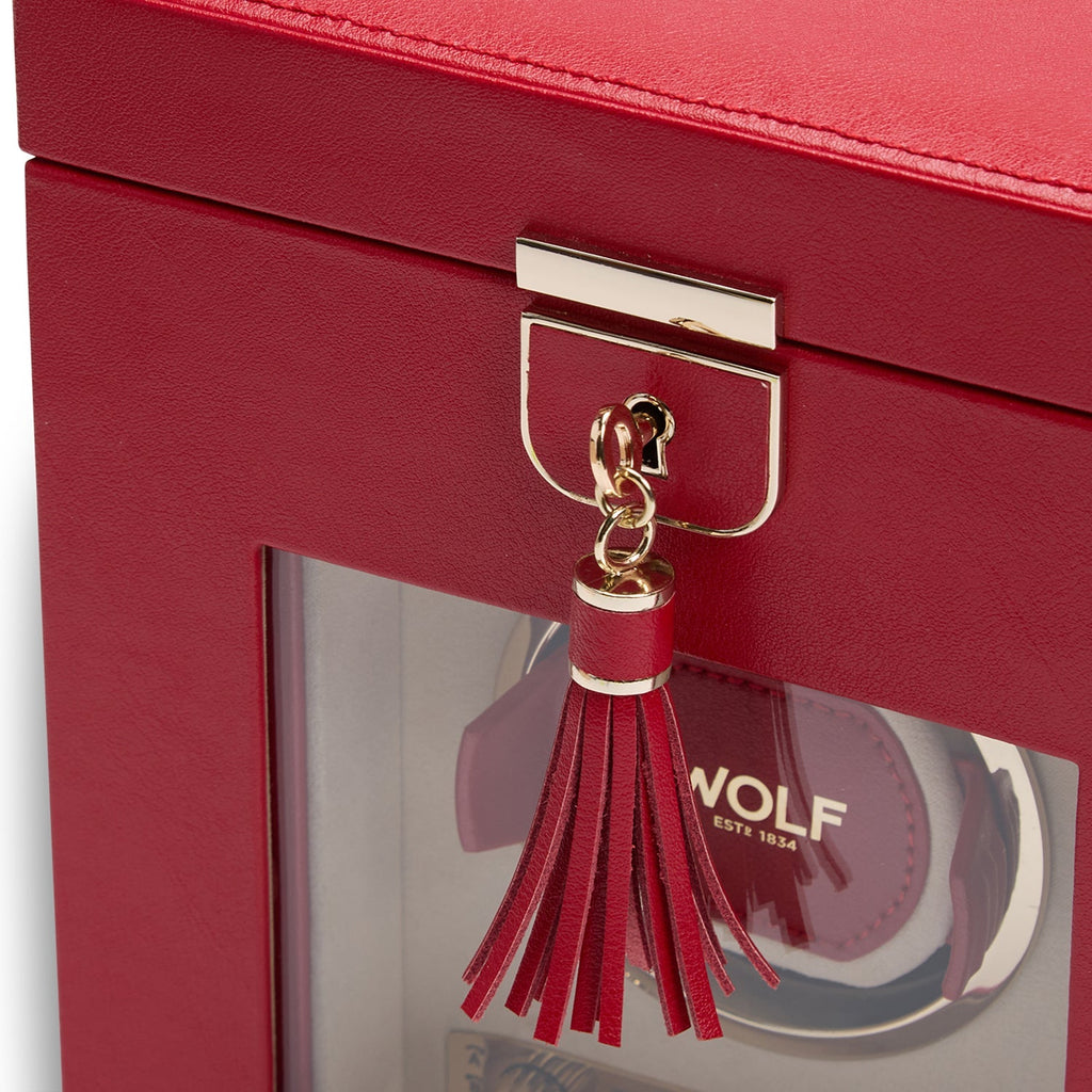 Wolf Palermo Single Watch Winder Red - Penelope Kate