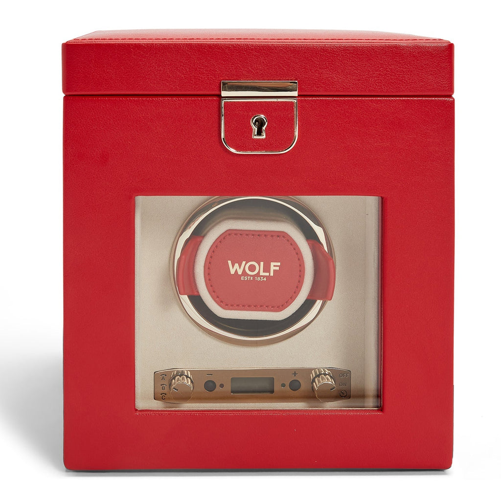 Wolf Palermo Single Watch Winder Red - Penelope Kate