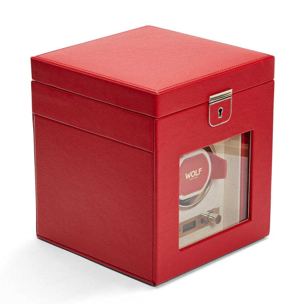 Wolf Palermo Single Watch Winder Red - Penelope Kate