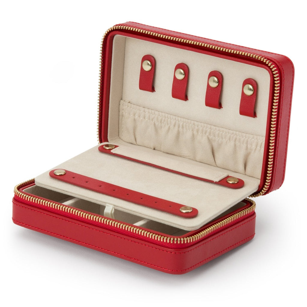 Wolf Palermo Zip Case Red - Penelope Kate