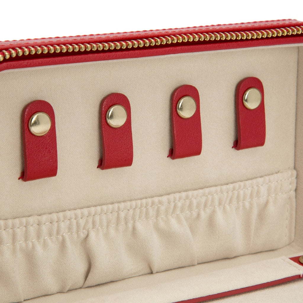 Wolf Palermo Zip Case Red - Penelope Kate