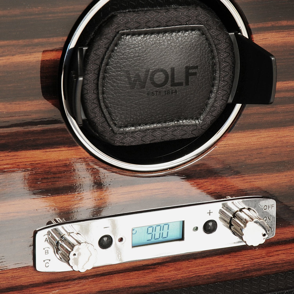 Wolf Roadster Single Winder Black - Penelope Kate