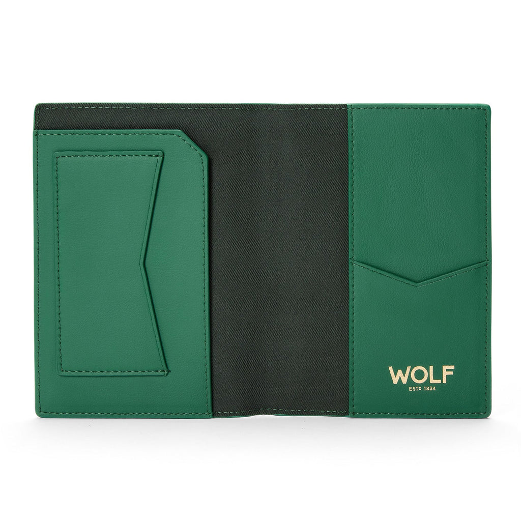 Wolf Signature Passport Sleeve Blue - Penelope Kate