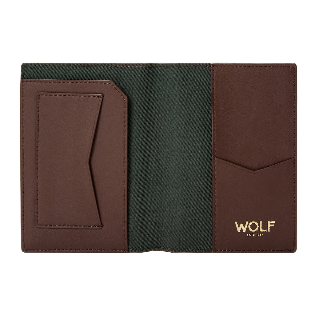 Wolf Signature Passport Sleeve Blue - Penelope Kate