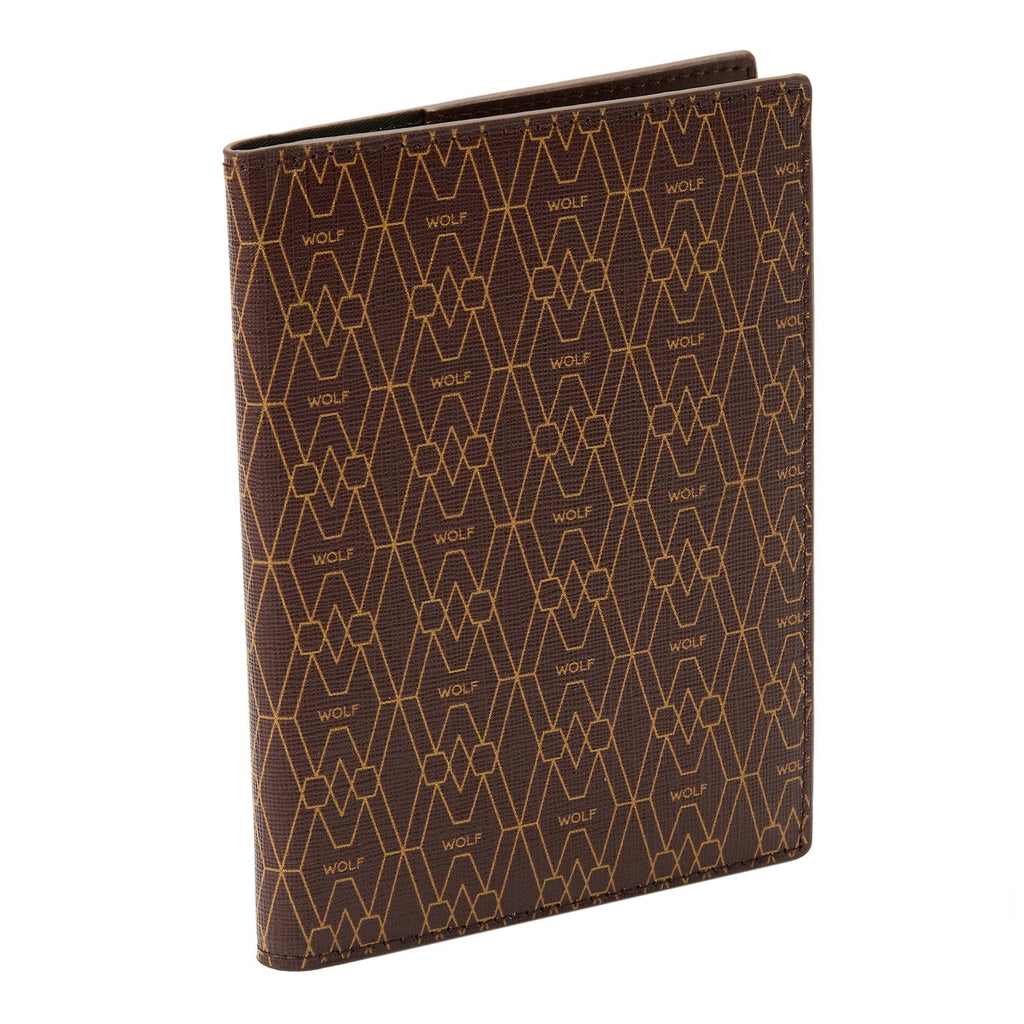 Wolf Signature Passport Sleeve Blue - Penelope Kate