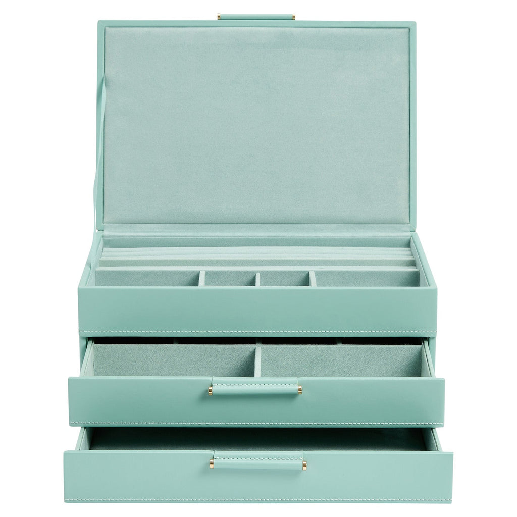 Wolf Sophia Jewellery Box Jade - Penelope Kate