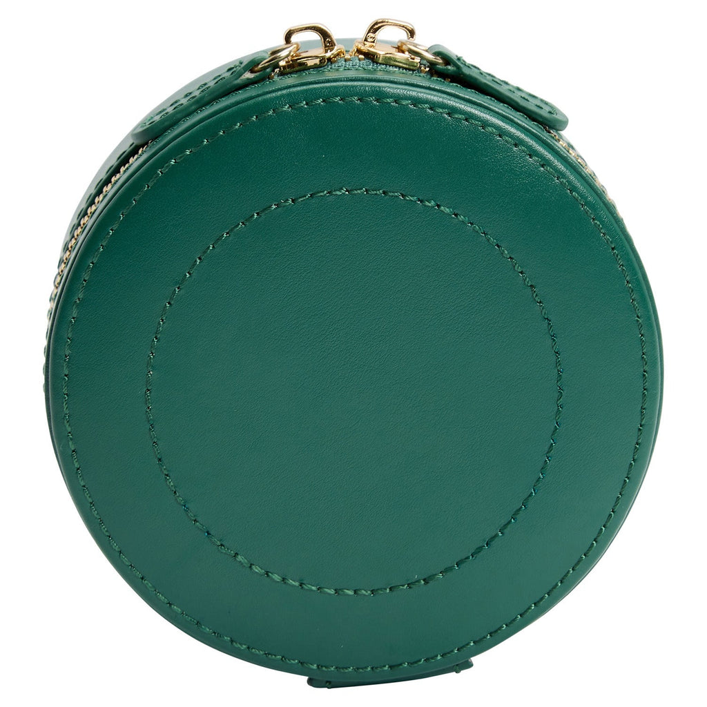 Wolf Sophia Mini Round Zip Case Forest Green - Penelope Kate