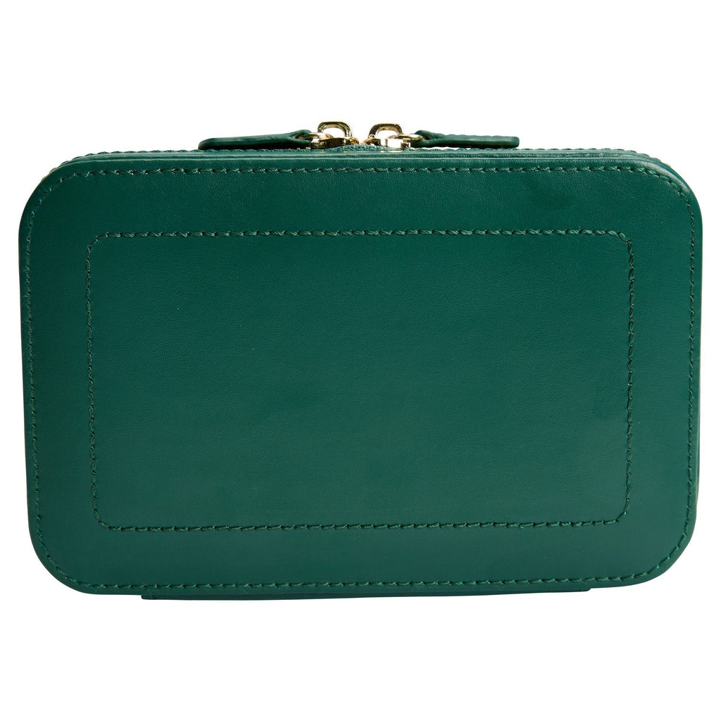 Wolf Sophia Travel Zip Case Forest Green - Penelope Kate