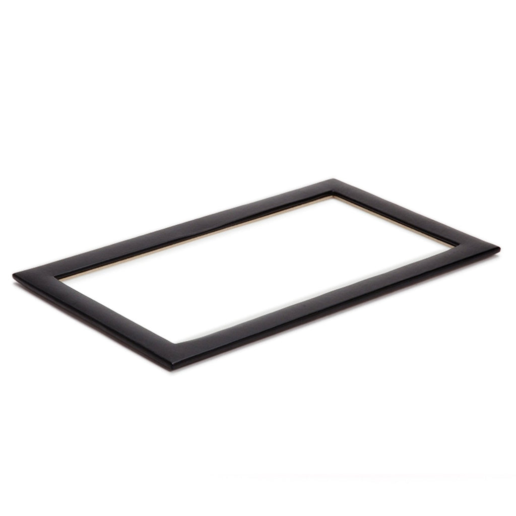 Wolf Vault Tray Glass Lid Black - Penelope Kate