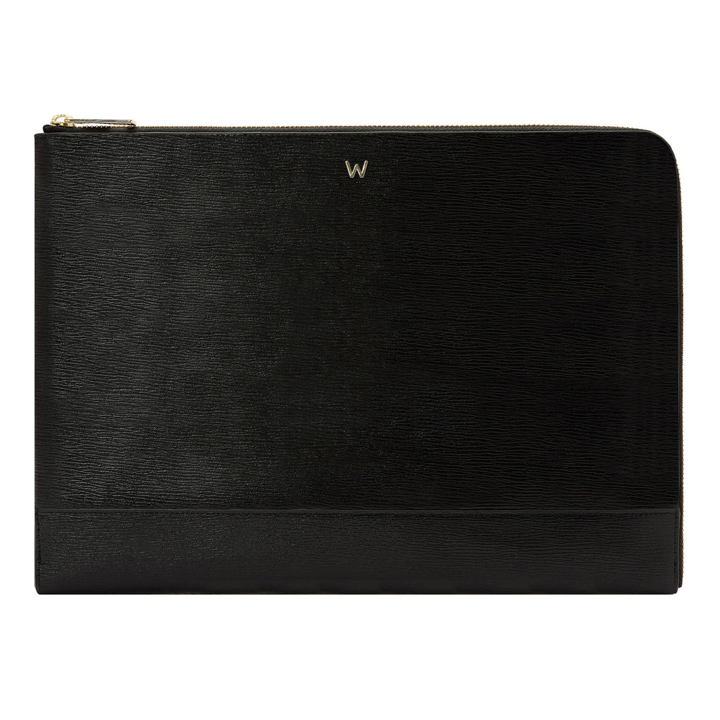 Wolf W Logo Laptop Sleeve Black - Penelope Kate