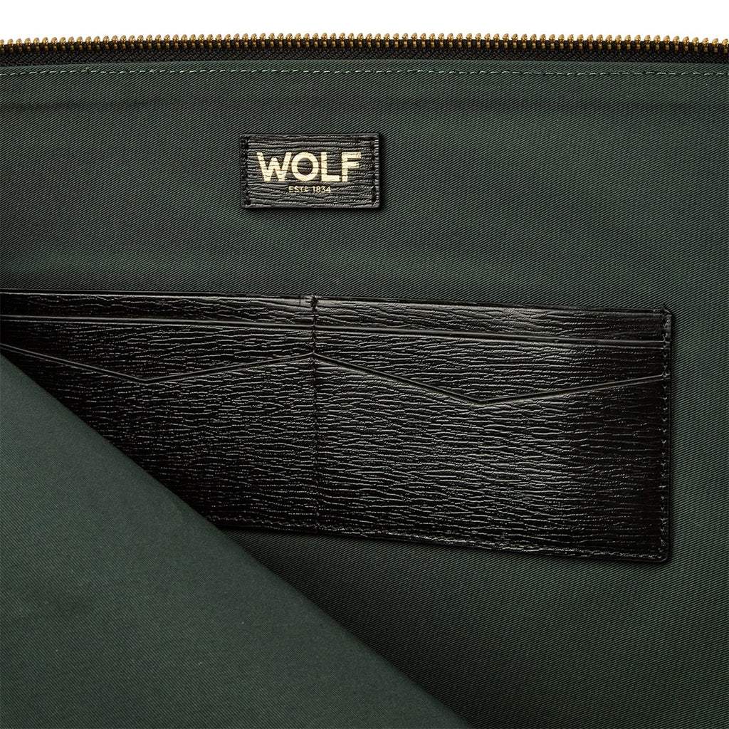 Wolf W Logo Laptop Sleeve Black - Penelope Kate