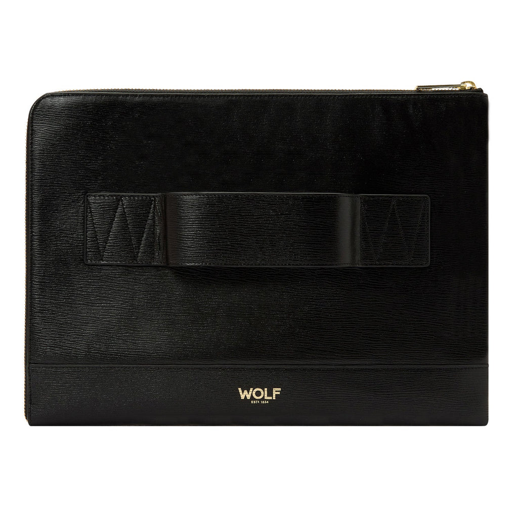 Wolf W Logo Laptop Sleeve Black - Penelope Kate